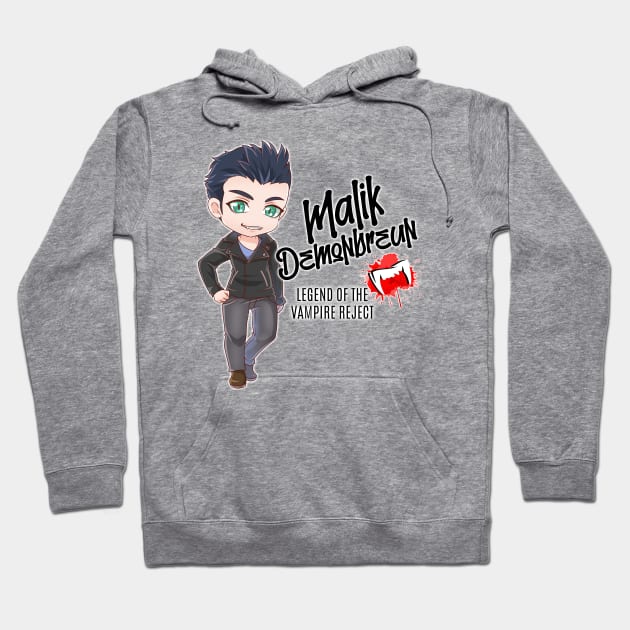 Malik Demonbreun Chibi Hoodie by KimbraSwain